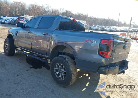 2024 Ford Ranger Lariat z USA, uszkodzony, nr VIN 1FTER4KH5RLE36599